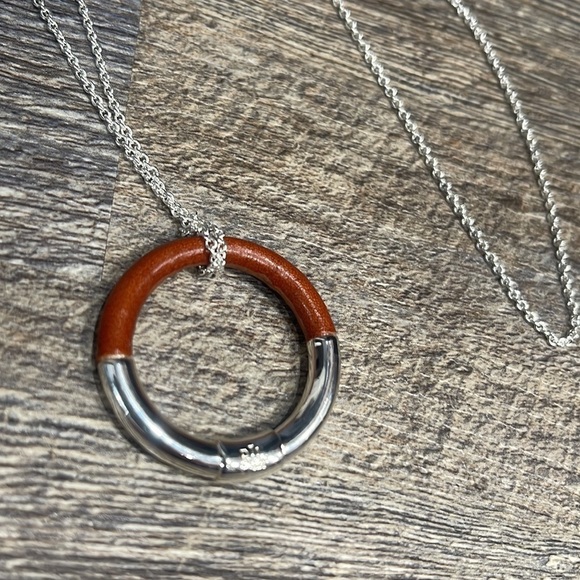 Lauren Ralph Lauren
36" Leather Ring Pendant Necklace - Picture 4 of 10